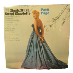 Patti Page - Hush Hush Sweet Charlotte, Original cover, 1965 + Free Shipping